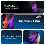 Pink Thunder Glass Case for Redmi Note 14 5G
