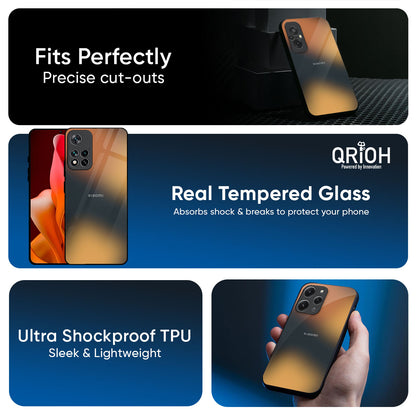 Blurry Art Glass Case for Redmi Note 14 5G