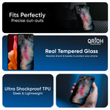 Colorful Palette Glass Case for Redmi Note 14 5G