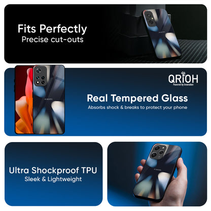 Colorful Illusion Glass Case for Redmi Note 14 5G