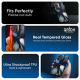 Colorful Illusion Glass Case for Redmi Note 14 Pro 5G