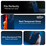 Royal Navy Glass Case for Redmi Note 14 Pro 5G