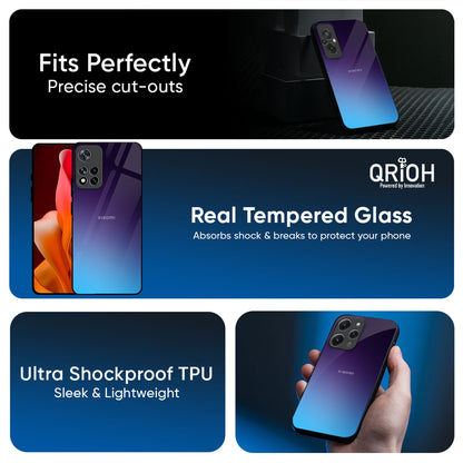Dark Ocean Glass Case for Redmi Note 14 5G