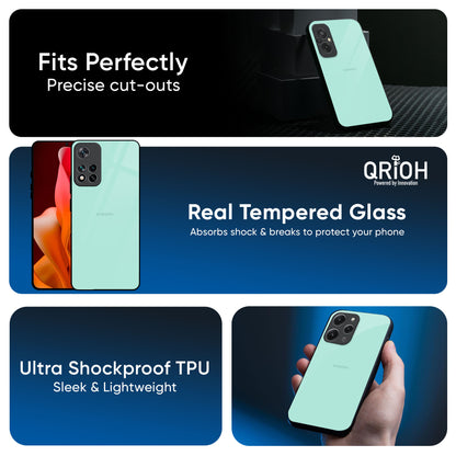 Teal Glass Case for Redmi Note 14 5G