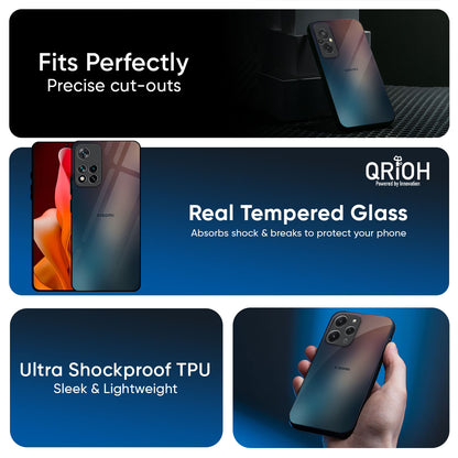 Dust Strom Glass Case for Redmi Note 14 5G