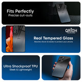 Dramatic Grey Glass Case for Redmi Note 14 Pro Plus 5G