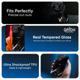 Galaxy Art Glass Case for Redmi Note 14 5G