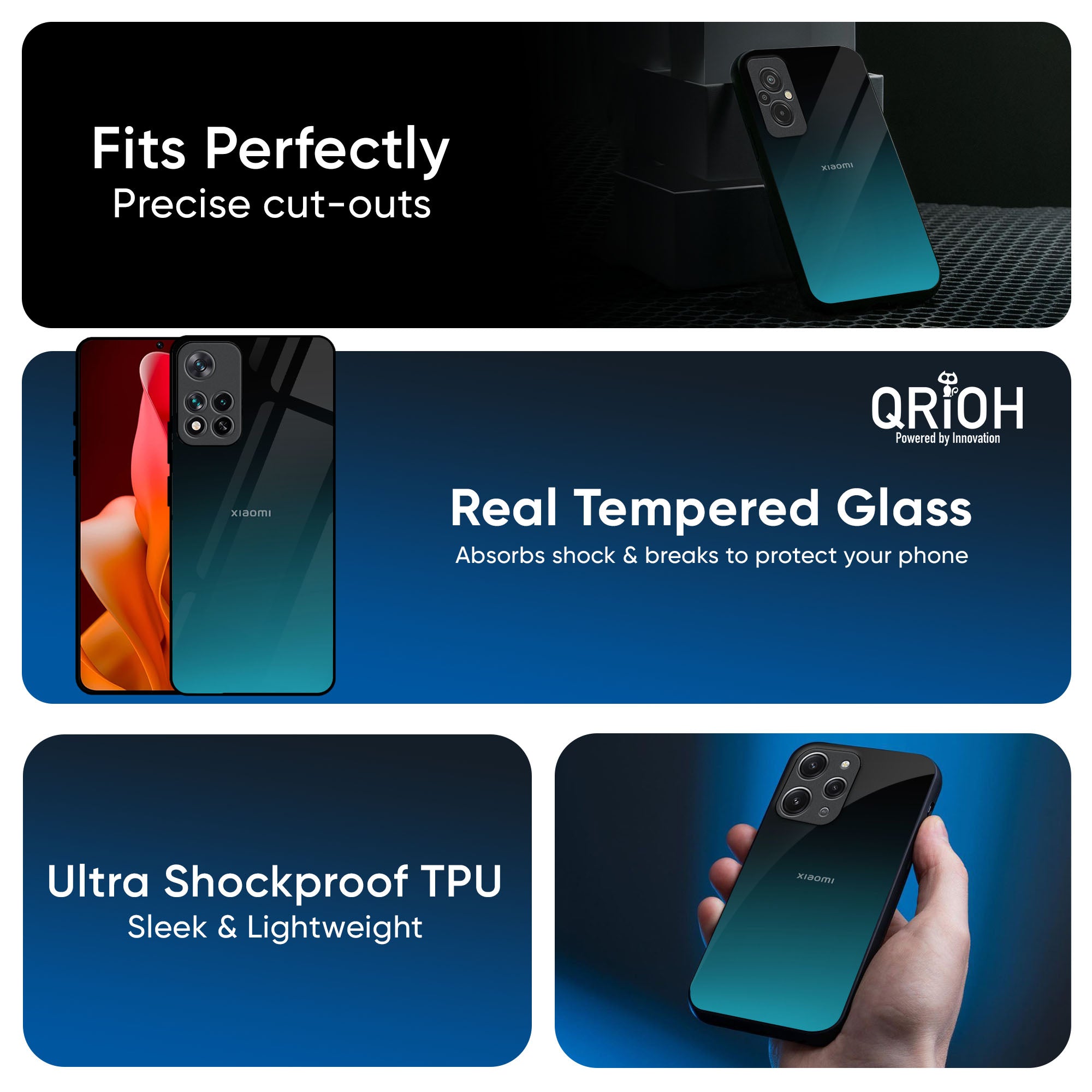 Ultramarine Glass Case for Redmi Note 14 5G