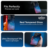 Cloudy Galaxy Glass Case for Redmi Note 14 Pro 5G