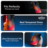Playful Gradient Glass Case for Redmi Note 14 5G