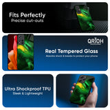 Forest Galaxy Glass Case for Redmi Note 14 5G