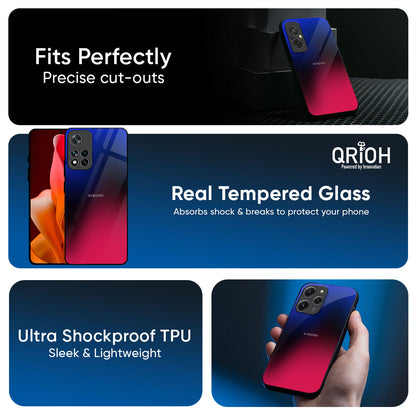 Mesmerizing Gradient Glass Case for Redmi Note 14 5G