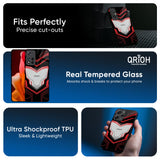 Quantum Suit Glass Case For Redmi Note 14 Pro 5G