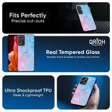 Mixed Watercolor Glass Case for Redmi Note 14 5G
