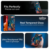 Colored Storm Glass Case for Redmi Note 14 Pro 5G