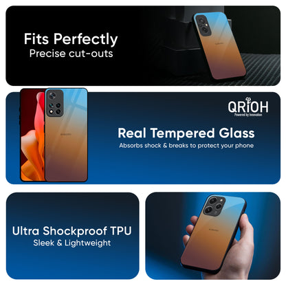 Rich Brown Glass Case for Redmi Note 14 5G