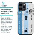 Boarding Pass Custom Glass Case