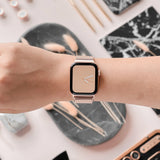 Rose Gold Magnetic Milanese Loop Apple Watch Band