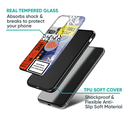 Smile for Camera Glass Case for OnePlus Nord CE4 Lite 5G