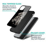 Brave Lion Glass Case for Motorola G45 5G