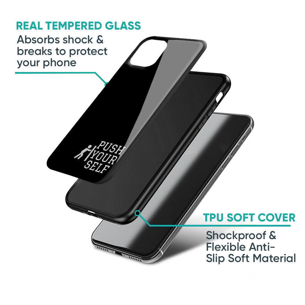 Push Your Self Glass Case for Realme GT7 Pro