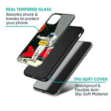 Astronaut on Mars Glass Case for Samsung Galaxy M55 5G