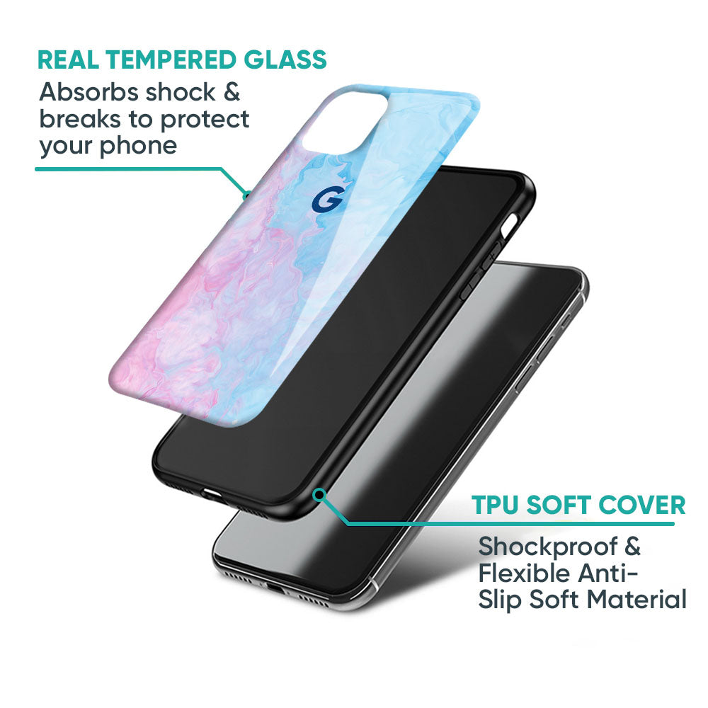 Mixed Watercolor Glass Case for Google Pixel 9