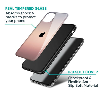 Golden Mauve Glass Case for iPhone 16 Pro Max
