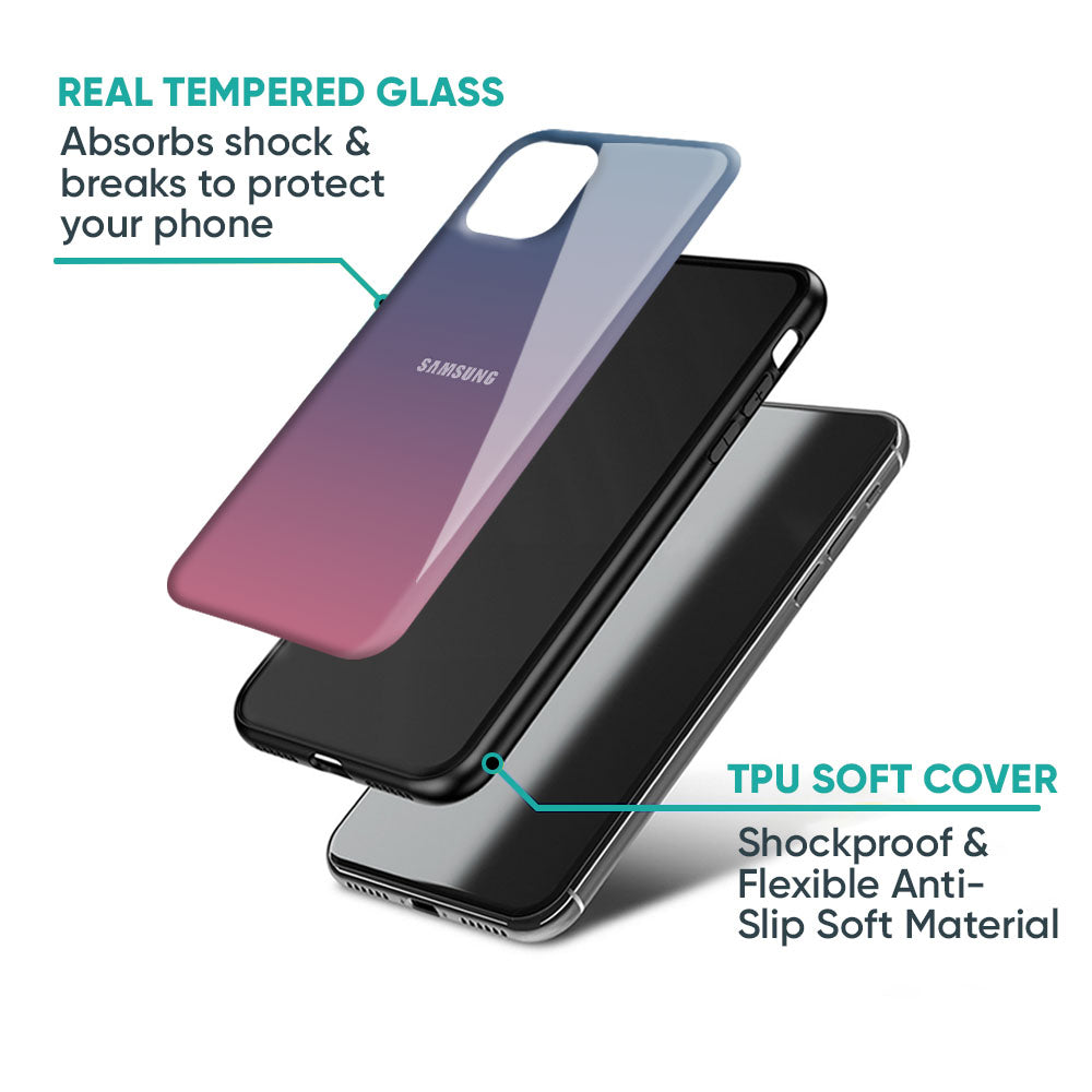 Pastel Gradient Glass Case for Samsung Galaxy A03