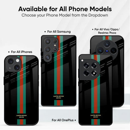 Tricolor Palette Glass Case