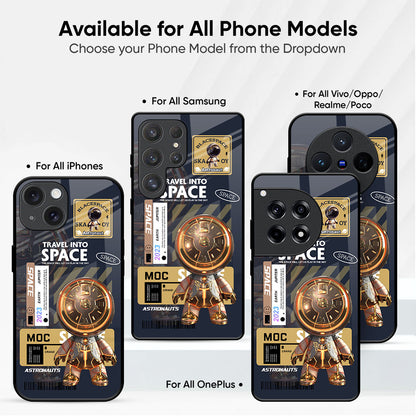 Space Journey Glass Case