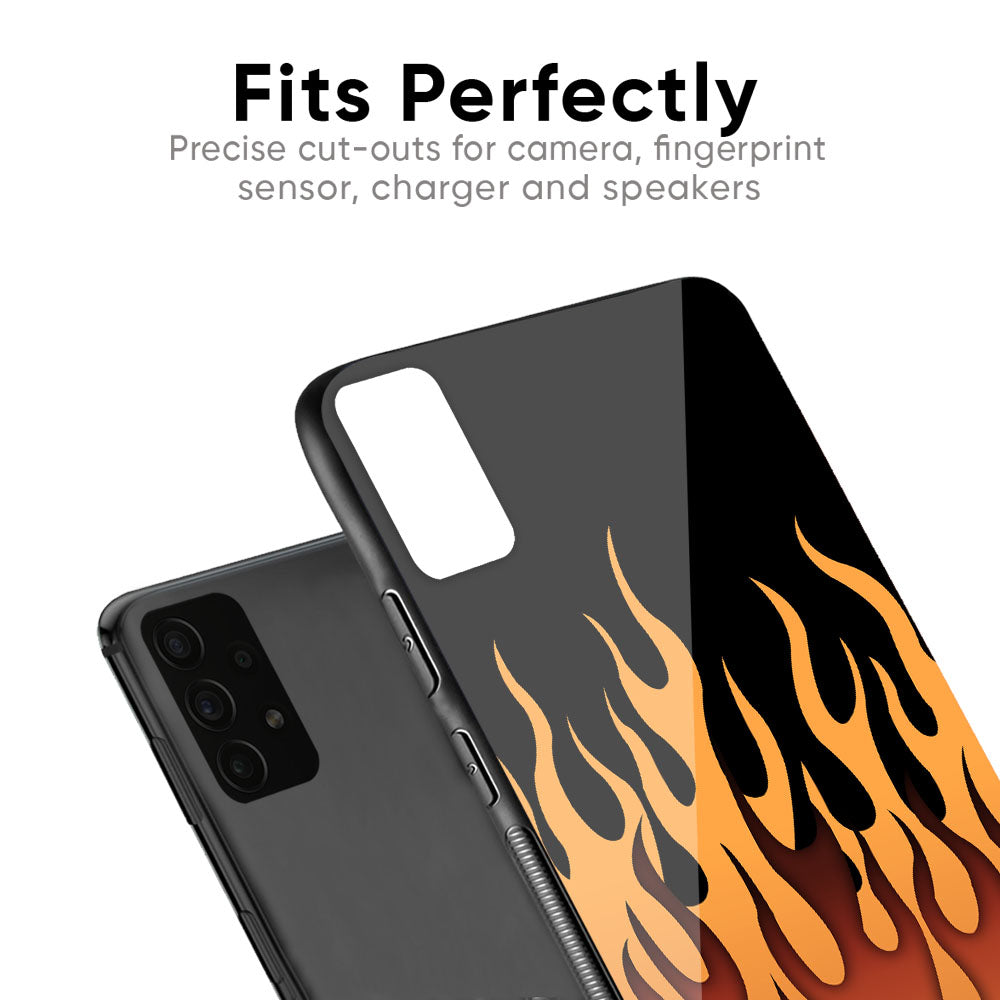 Fire Flame Glass Case for Google Pixel 10 Pro XL 5G