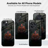 Lord Hanuman Animated Glass Case