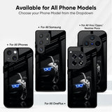 Car In Dark Glass Case