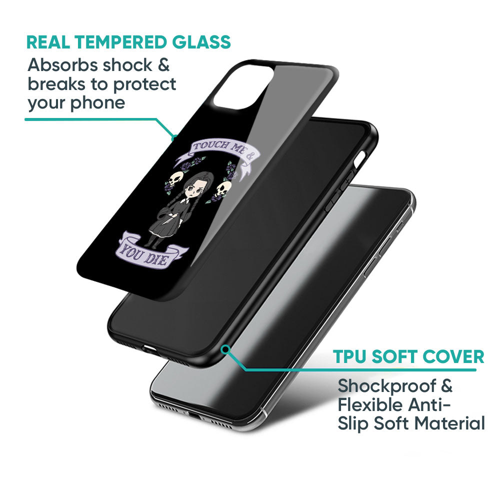 Touch Me & You Die Glass Case for Oppo Reno11 Pro 5G