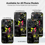 Astro Glitch Glass Case