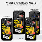 Danger Signs Glass Case