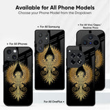 Mythical Phoenix Art Glass Case