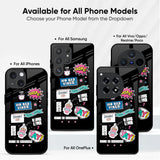 No Bad Vibes Glass Case