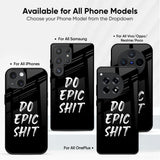 Motivational Quotes Glass Case