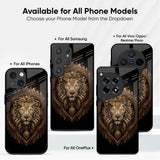 Ancient Lion Glass Case