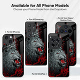 Red Lion King Glass Case