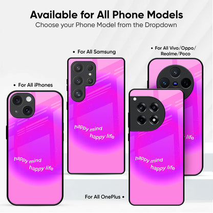 Qrioh Happy Mind Glass Case