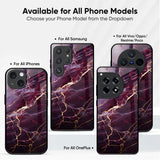 Thunder Marble Glass Case