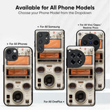 Back CoverRetro Radio Glass Case