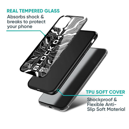 Monochrome Magic Glass Case for iPhone XS Max