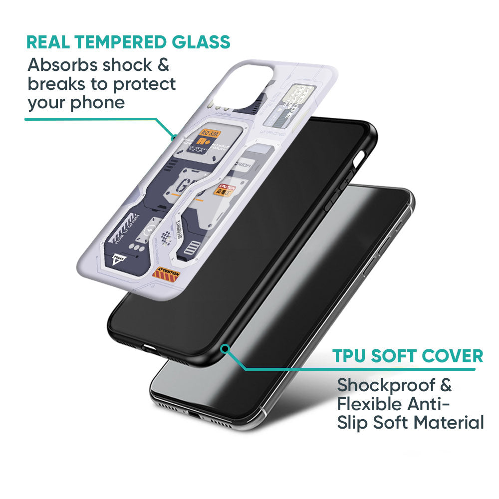Tech Savvy Glass Case for iPhone XS Max