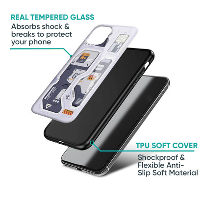 Tech Savvy Glass Case for Vivo X50 Pro