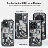 Retro Futuristic Glass Case