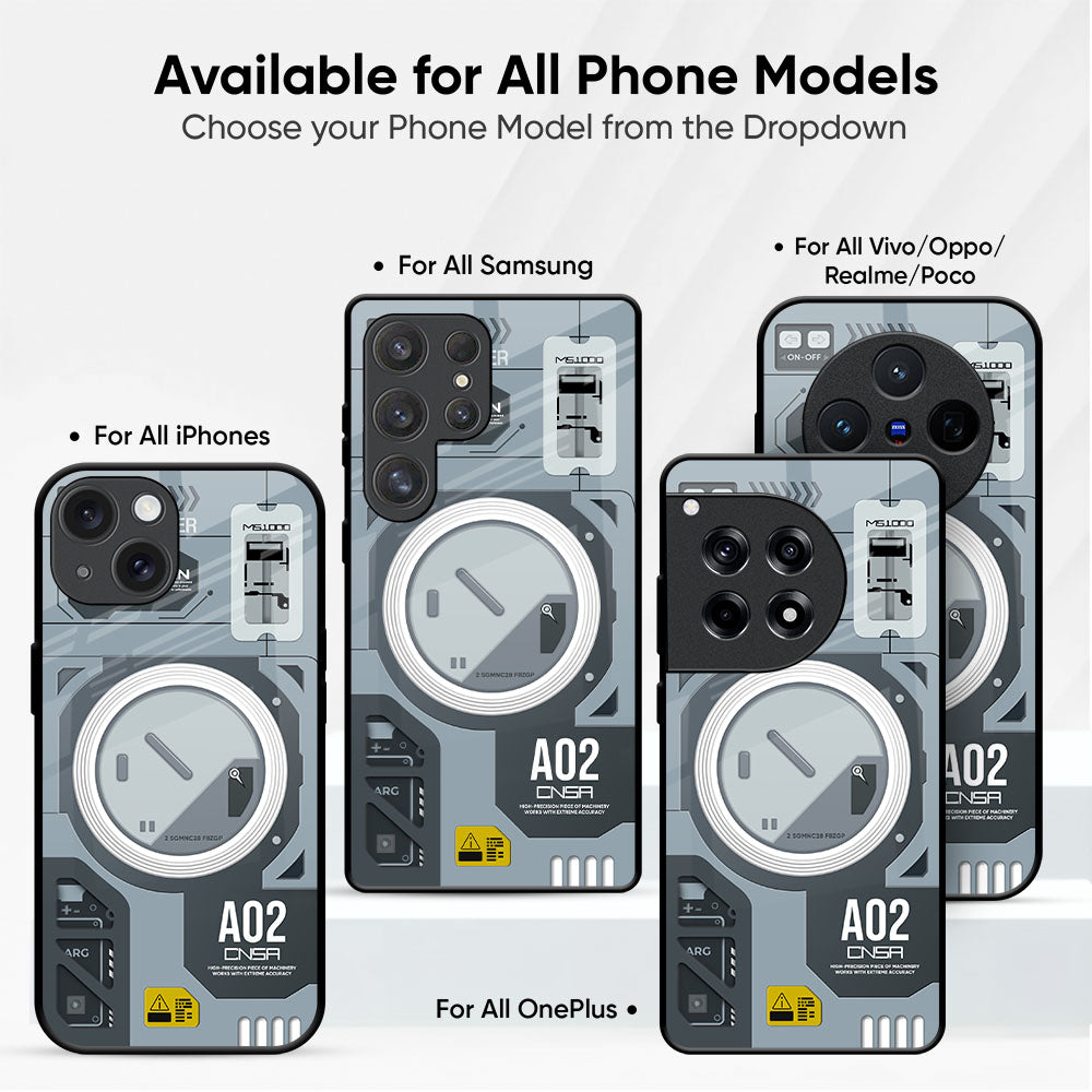 Modern Technology Glass Case